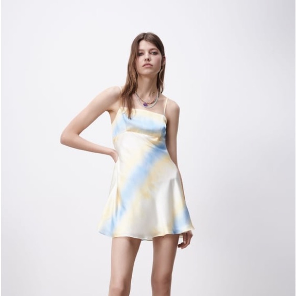 Zara Multicolor Tie-Dye Dress